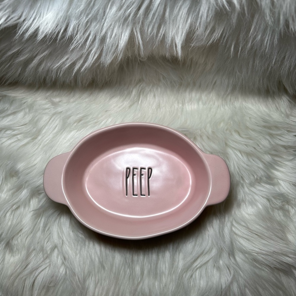Rae Dunn Peep Mini Pink Dish - Picture 3 of 4